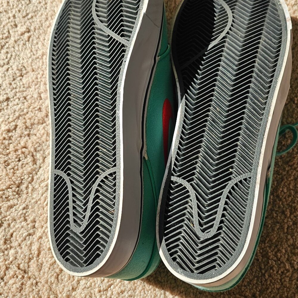 Nike SB Zoom Janoski Skate Shoes - Teal & Orange - Mens 11 - Picture 2 of 6